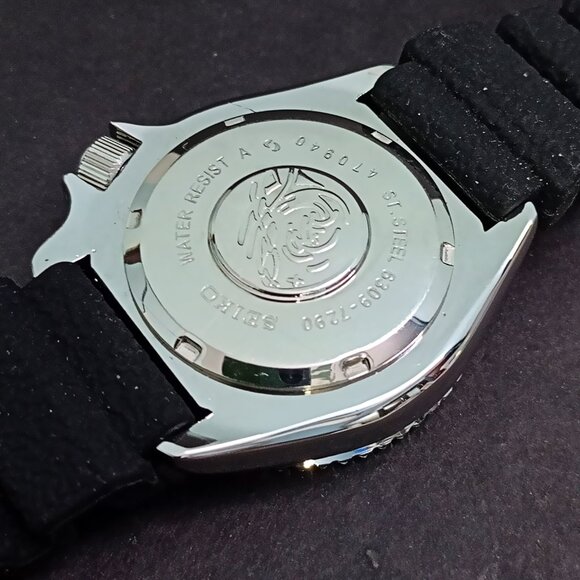 🔥 Vintage SEIKO DIVER'S Automatic Date & Date 21-Jewels Men's Japanese Watch - Picture 5 of 7